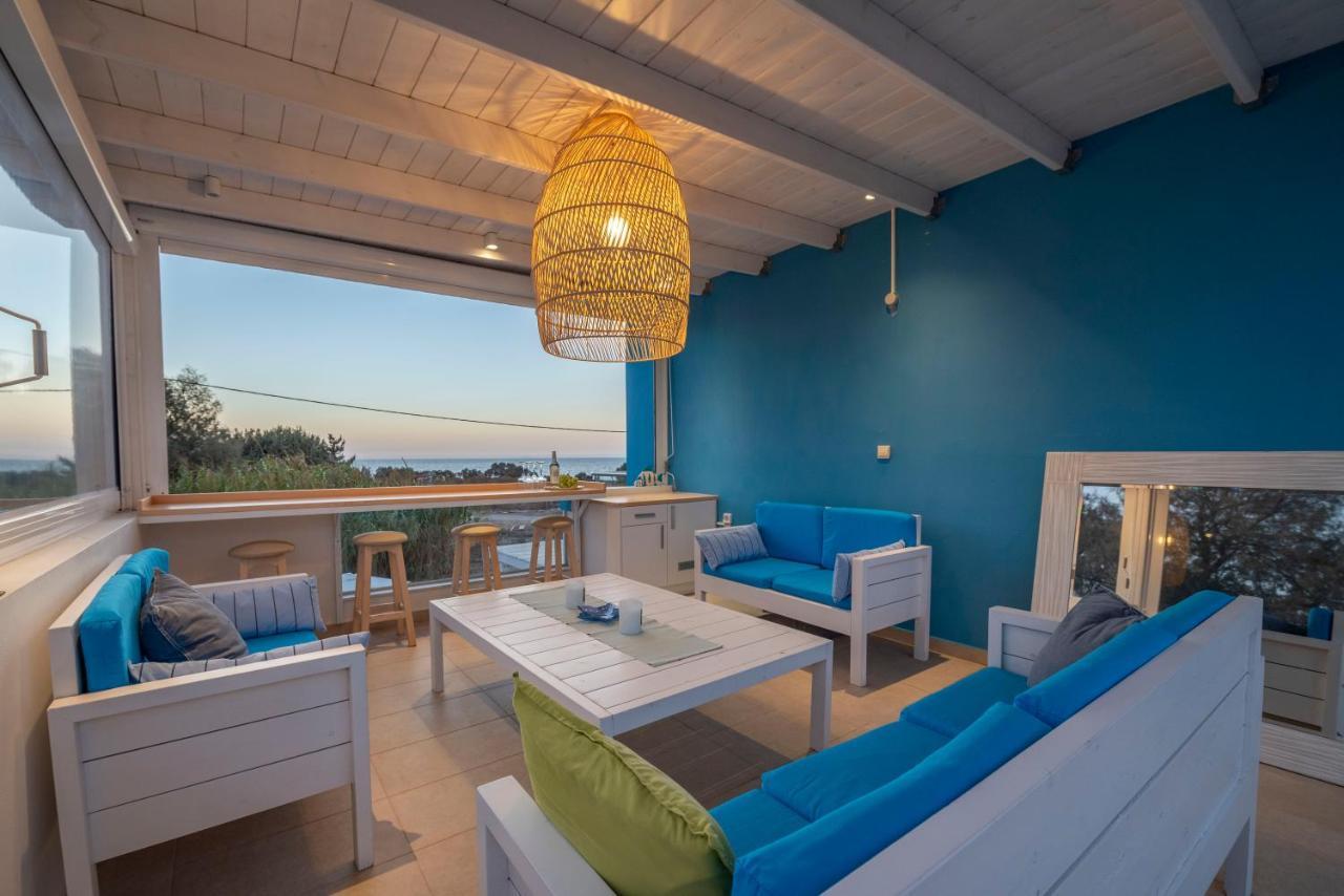Seabreeze Villa - With Jacuzzi & Heated Pool Mastihari Exterior photo
