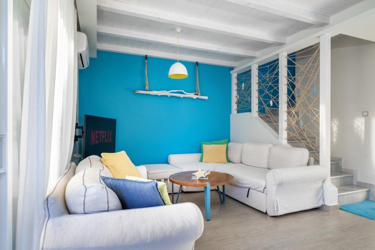 Seabreeze Villa - With Jacuzzi & Heated Pool Mastihari Exterior photo